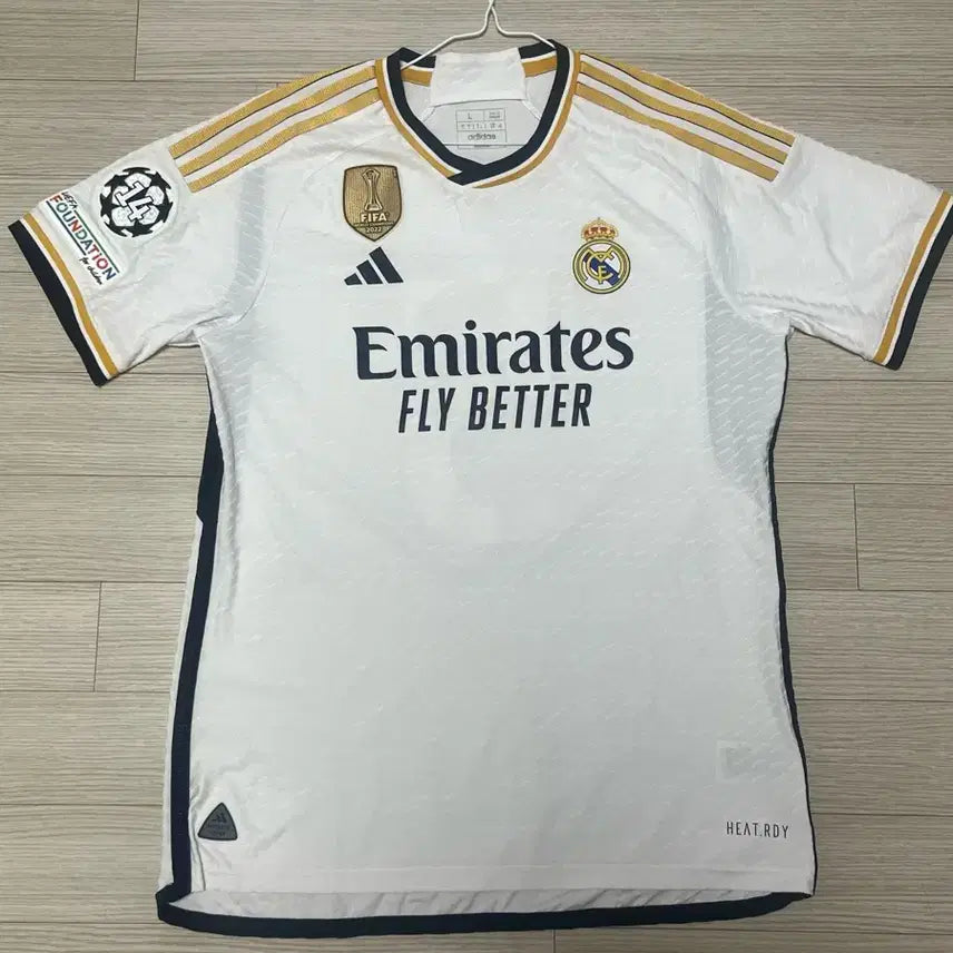 [BUNJANG] Real Madrid 23-24 Season Authentic Jersey (Patch Included) / 레알 벨링엄 23-24시즌 어센틱 유니폼 패치O