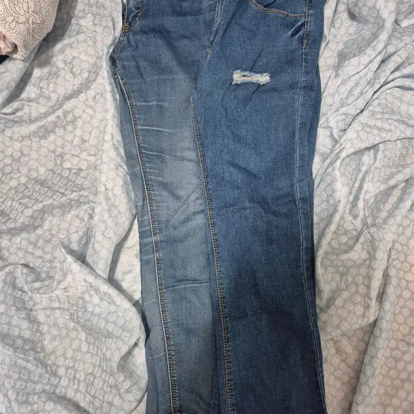 [BUNJANG] 2 Pair Summer Spandex Jeans (Size 26, 29) / 청바지2개청바지2개(첫번째26,두번째29/스판성 굳(여름용)