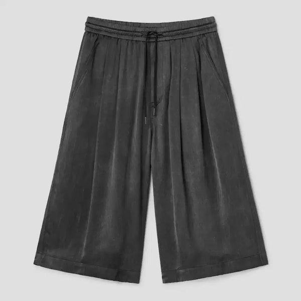 [BUNJANG] JUUN.J 26FW Viscose Satin Wide Pants / 준지 26fw 비스코스 새틴 와이드 팬츠(46)