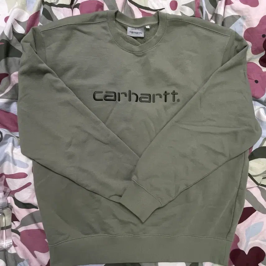 [BUNJANG] Carhartt Sweatshirt Khaki L / 칼하트 맨투맨 카키 L
