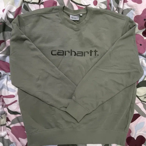 [BUNJANG] Carhartt Sweatshirt Khaki L / 칼하트 맨투맨 카키 L