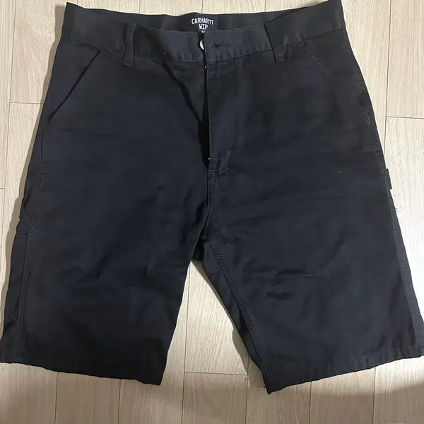 [BUNJANG] Carhartt WIP Black Denim Shorts 30 / 칼하트 WIP 블랙 데님 반바지 30