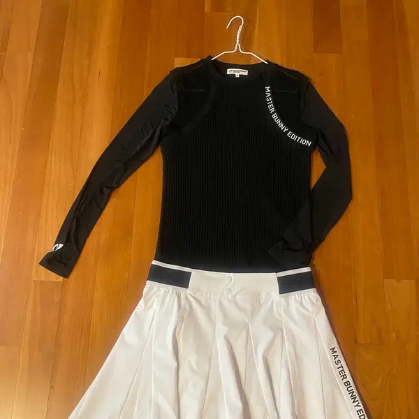 [BUNJANG] Master Bunny Women's Mesh Layered Knit (Size 55) / 마스터바니여성매쉬레이어드니트1(55반)
