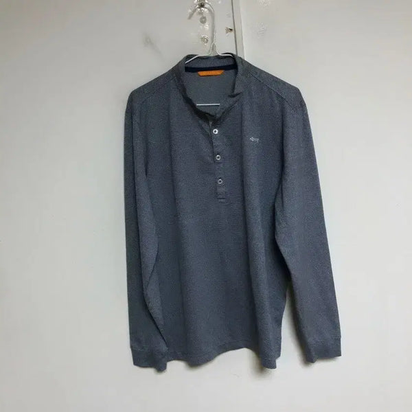 [BUNJANG] Louis Castel Men's Long Sleeve T-Shirt / 루이까스텔 남성 봄가을 긴팔티 100L@9978