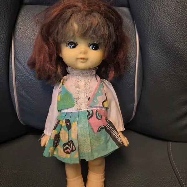 [BUNJANG] 1970s Korean Girl Doll 35cm / 고전인형, 국산, 소녀 인형, 1970년대, 35cm
