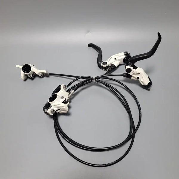 [BUNJANG] Magura MT4 Hydraulic Disc Brake Set with Brake Pads / MTB 마구라 MT4 유압 브레이크 + 브레이크 패드 (10)