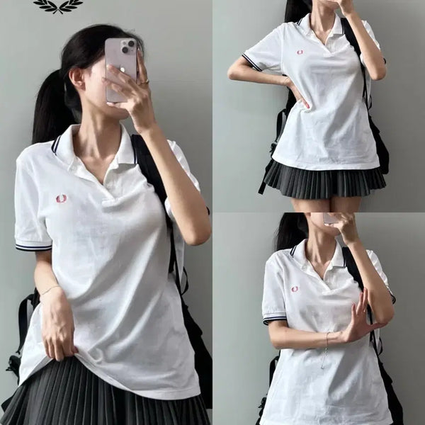 [BUNJANG] Fred Perry Short Sleeve Polo Shirt / 프레드페리 반팔 카라티