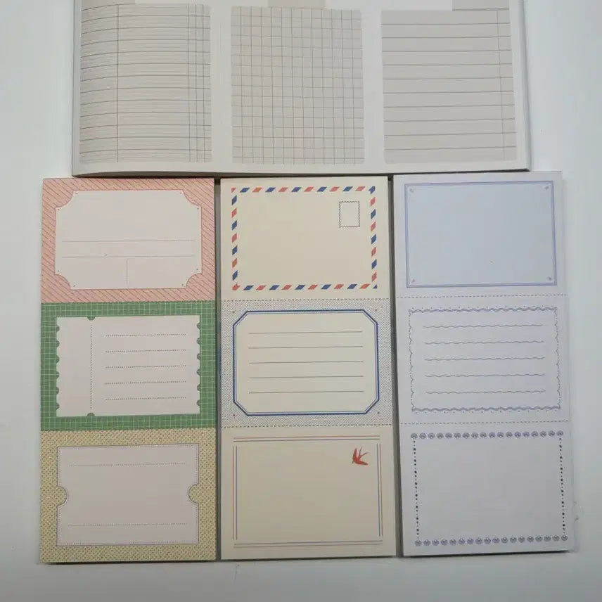 [BUNJANG] Factory Memo Pads Set (4 Designs) / 공장 메모패드 4종 소분 떡메띵