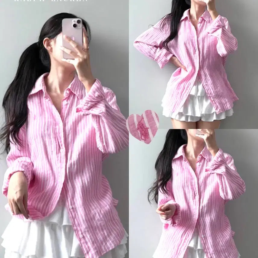 [BUNJANG] Polo Linen Shirt / 폴로 린넨 셔츠