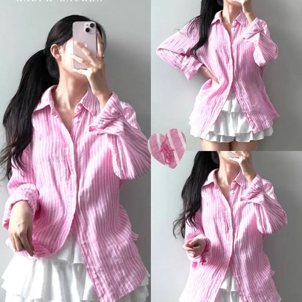 [BUNJANG] Polo Linen Shirt / 폴로 린넨 셔츠