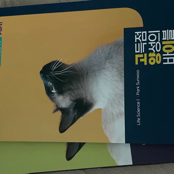 [BUNJANG] Kim Sunoo 2025 'Bible of High Score Training' (Cat Version) Photobook / 대성 김선우 고득점양성의바이블 (고양이) 작년 2025 버전