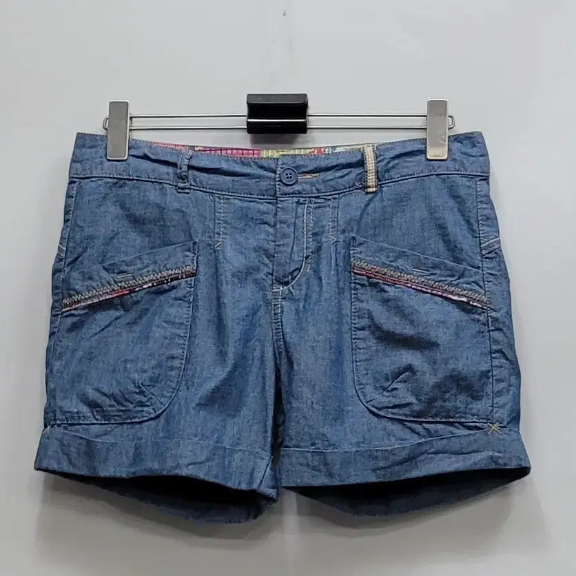 [BUNJANG] Thursday Island Cotton Shorts (Women's S, Light Blue) / 써스데이아일랜드 코튼 쇼츠 / 여 S (65) 라이트블루