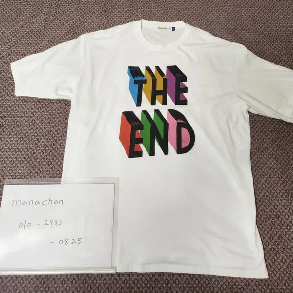 [BUNJANG] Undercover THE END Printing T-Shirt / 언더커버UNDERCOVER/THE END 프린팅 티셔츠/5