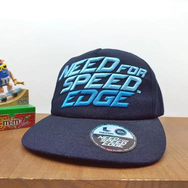 [BUNJANG] Nexon Need for Speed Edge Snapback Hat - Black / 넥슨 니드포스피드 엣지 스냅백 NEED FOR SPEED EDGE 블랙