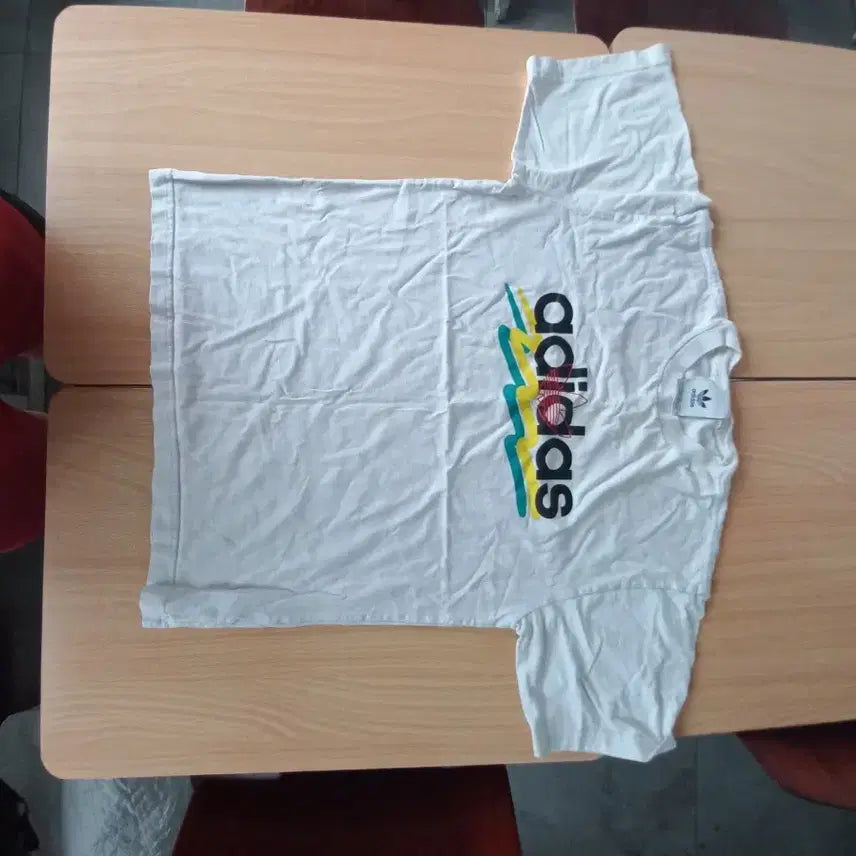 [BUNJANG] Adidas Short Sleeve T-Shirt White / 아디다스 반팔 티셔츠 화이트