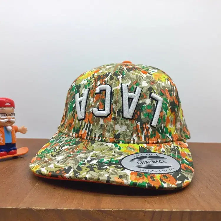 [BUNJANG] Felitics LACA Reverse Floral Multi Hawaiian Snapback / 하와이언 스냅백 Felitics 펠틱스 LACA 리버스 플로랄 멀티