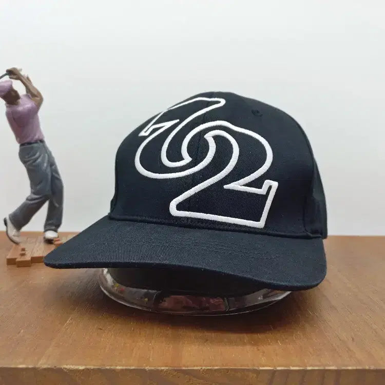 [BUNJANG] SKY72 Golf Club Big Logo Embroidery Cap Black / SKY72 모자 스카이72 골프클럽 빅로고 자수 블랙