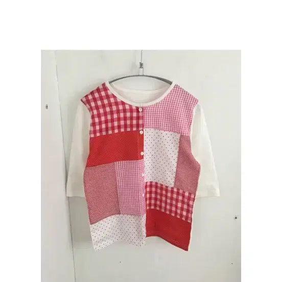 [BUNJANG] Shopiebre Patchwork Cardigan / 샵피에브레 패치워크 가디건