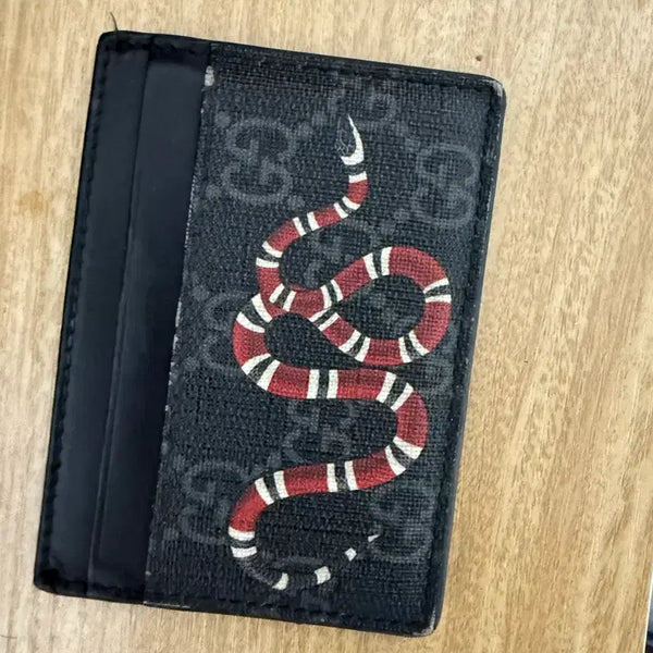 [BUNJANG] Gucci Snake Card Holder / 구찌 스네이크 카드지갑