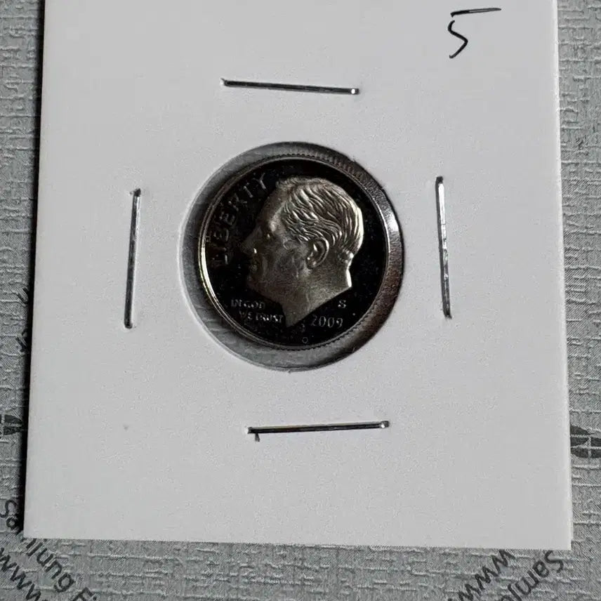 [BUNJANG] United States 10 Cents Coin #5 / 미국 푸르프 10센트 동전 #5