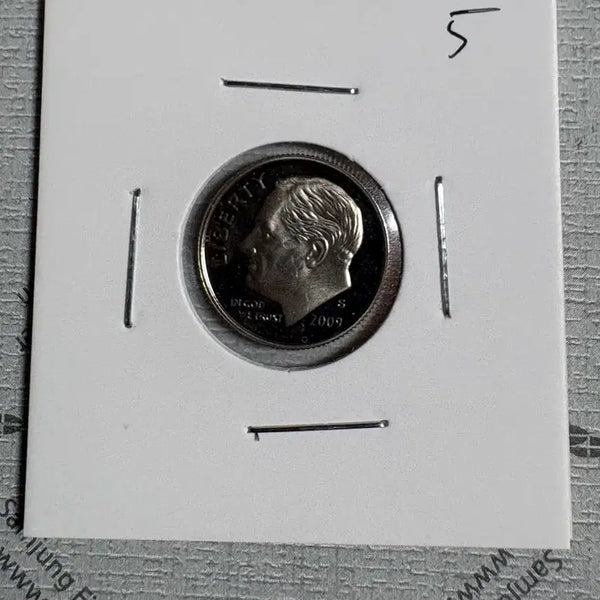 [BUNJANG] United States 10 Cents Coin #5 / 미국 푸르프 10센트 동전 #5