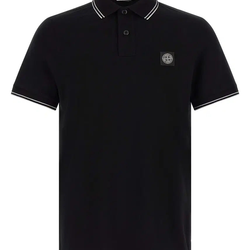 [BUNJANG] Stone Island 2200010 Polo T-Shirt Black / (새상품) 스톤아일랜드 2200010 폴로 반팔티셔츠 블랙