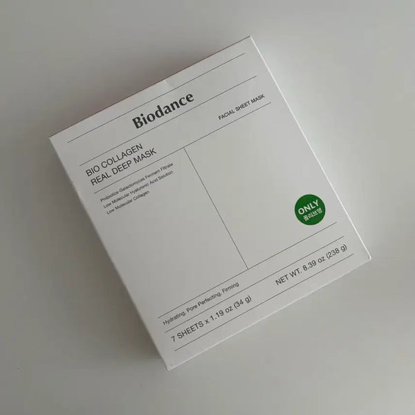 [BUNJANG] Biodance Bio Collagen Real Deep Mask 7 Sheets (Sealed) / 바이오던스 바이오 콜라겐 리얼 딥 마스크 7매 (미개봉)
