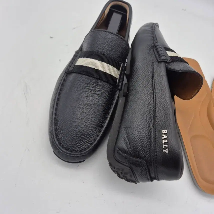 [BUNJANG] Bally Black Leather Loafers Size 250 / 발리 로퍼 블랙 250 사이즈