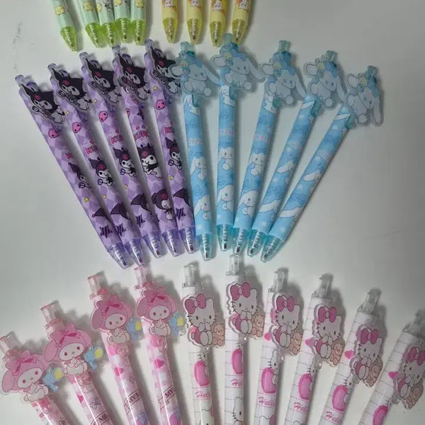 [BUNJANG] Sanrio Characters Figure Ballpoint Pen Set / 새상품 산리오 캐릭터 피규어 볼펜