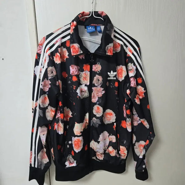 [BUNJANG] Adidas Floral Pattern Track Top / 아디다스 트랙탑 플로럴 패턴