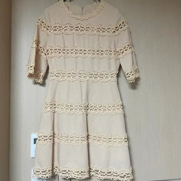 [BUNJANG] DEWL Lace Dress Size 66 / DEWL 듀엘 레이스 원피스 66