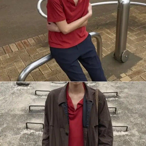 [BUNJANG] Mudeul Polo T-Shirt Size 2 / 머듈 폴로티 2size