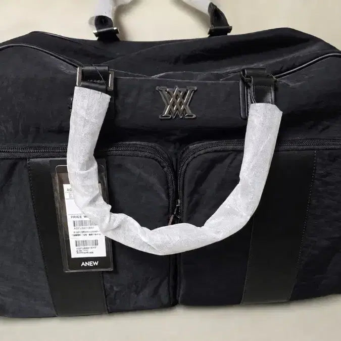 [BUNJANG] Anew Golf Boston Bag Black / (새상품 언박싱)어뉴골프 보스턴백 블랙 최저가 판매