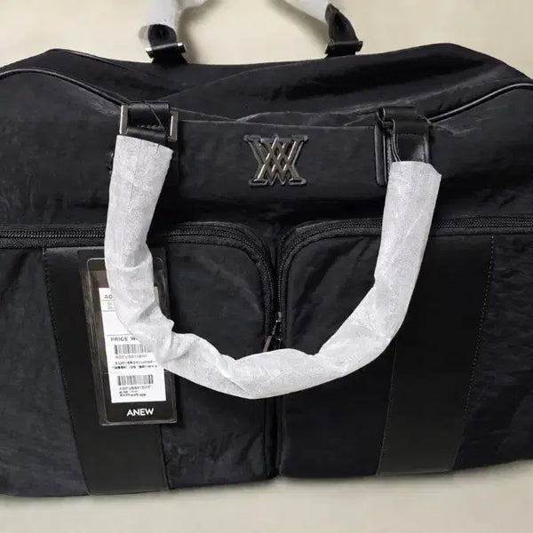[BUNJANG] Anew Golf Boston Bag Black / (새상품 언박싱)어뉴골프 보스턴백 블랙 최저가 판매