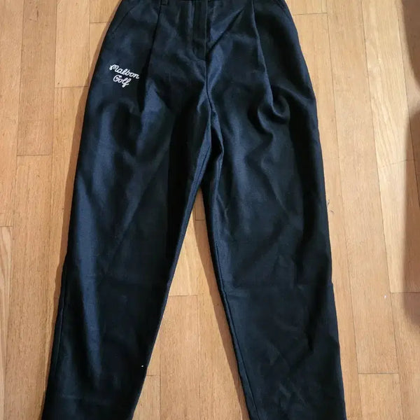 [BUNJANG] Malbon Golf Black Pants / 말본 골프 바지 블랙 새제품