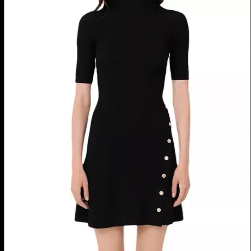 [BUNJANG] Maje Rosia Knit Dress Black / 마쥬 로지아 rosea 니트원피스 38