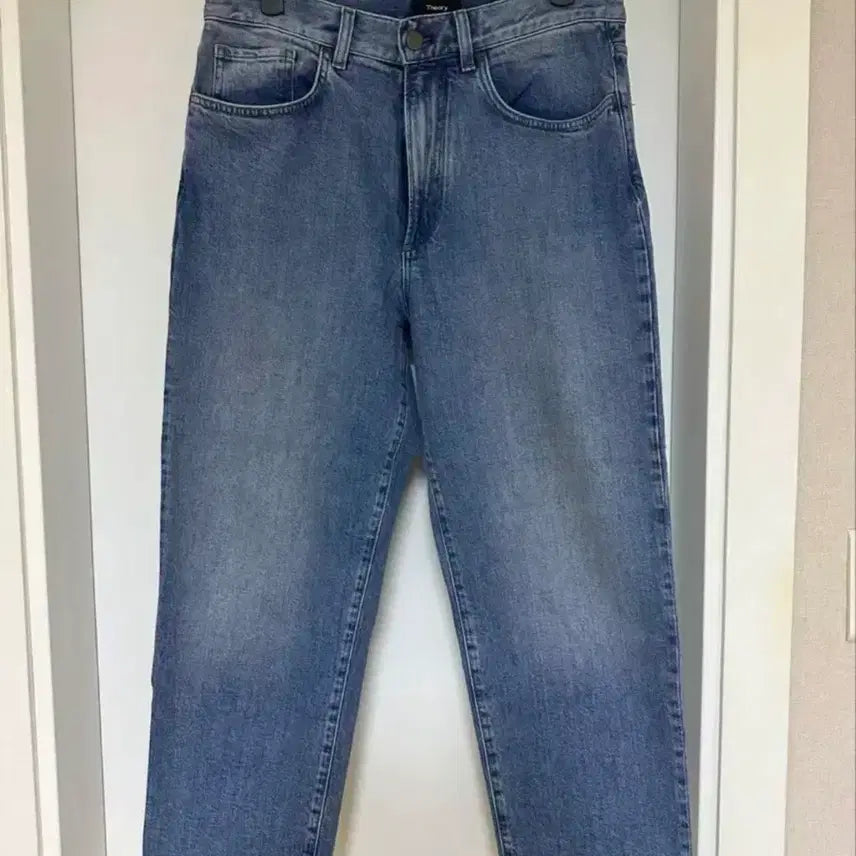 [BUNJANG] Theory Baxter Fit Light Wash Denim Jeans / 띠어리 박스터핏 연청 데님진 청바지