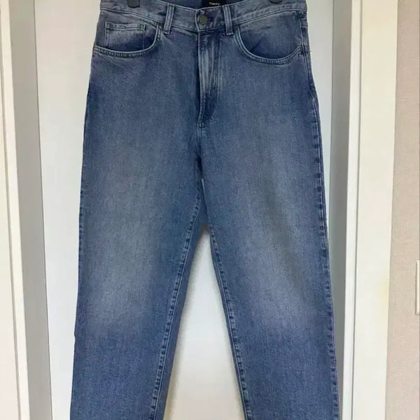 [BUNJANG] Theory Baxter Fit Light Wash Denim Jeans / 띠어리 박스터핏 연청 데님진 청바지