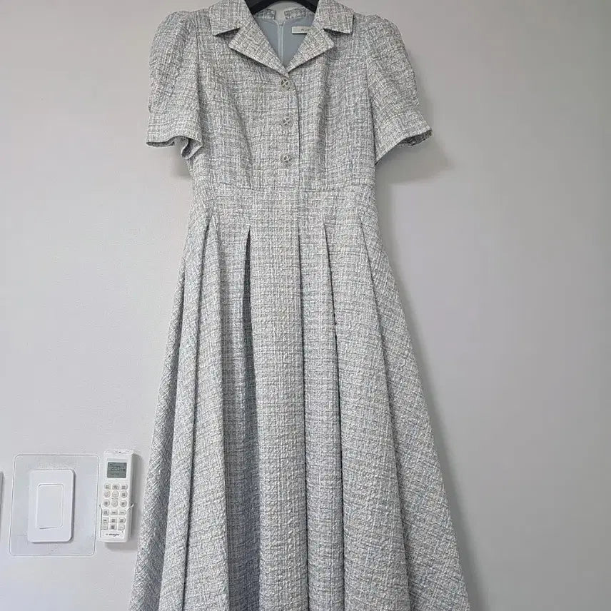 [BUNJANG] JJ JIGOTT Tweed Long Dress / JJ지고트 트위드 롱원피스