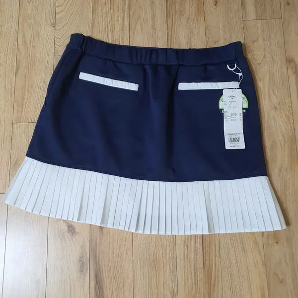 [BUNJANG] Callaway Golf Pleated Skirt Navy/White / 캘르웨이골프 스커트 네이비/화이트 (새상품)