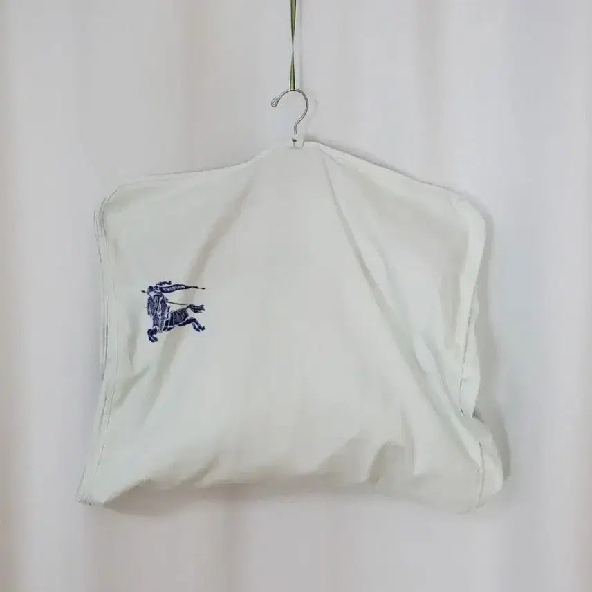 [BUNJANG] Burberry Garment Bag Sky Blue Cotton / 버버리 가먼트백