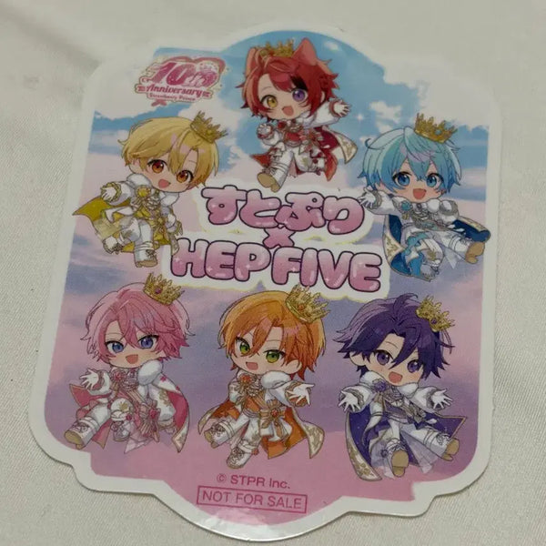 [BUNJANG] STOPRI 10th Anniversary Hep Five Collaboration Sticker / 스토푸리 특전 스티커