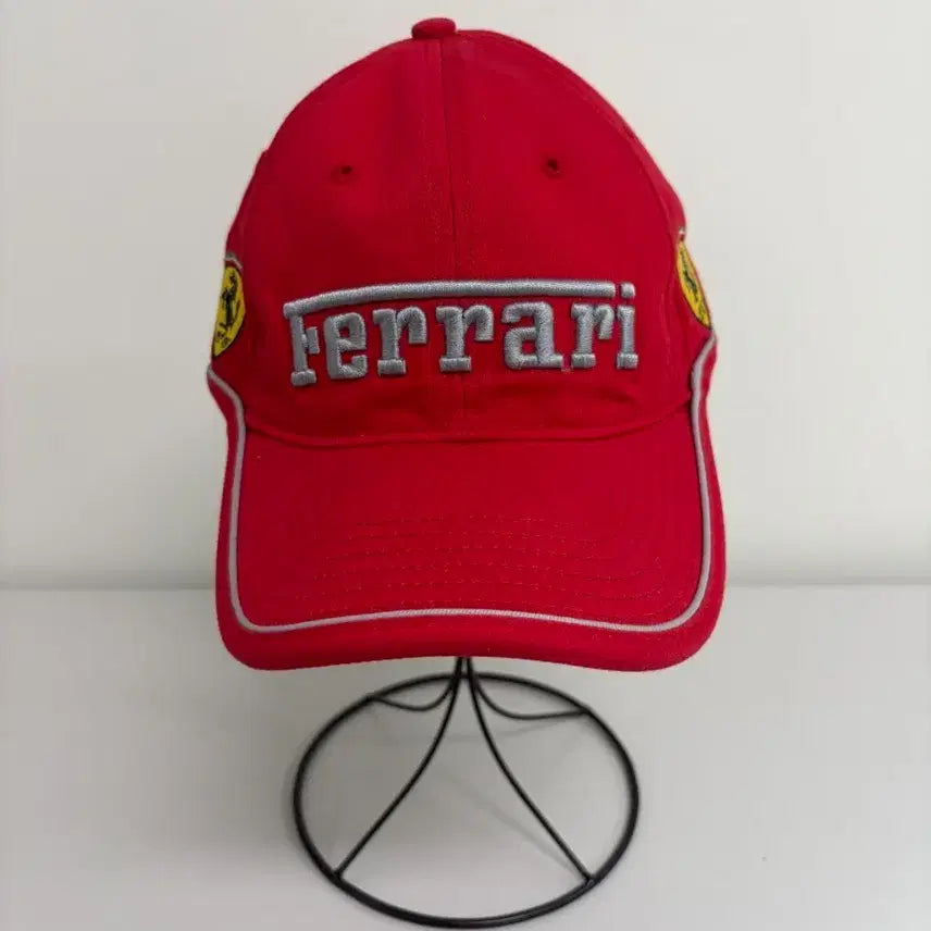 [BUNJANG] Ferrari Official Merchandise Red Ball Cap / [정품] 페라리 오피셜 머천다이즈 레드 볼캡