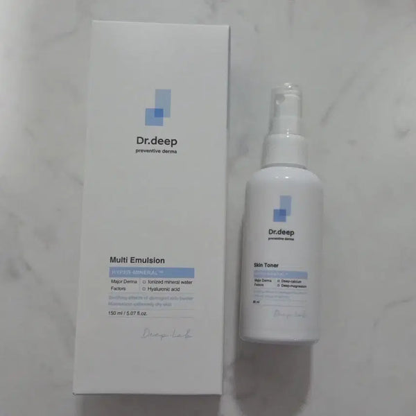 [BUNJANG] Dr. Deep Multi Emulsion + Skin Toner / 닥터딥 멀티 에멀전 + 스킨 토너