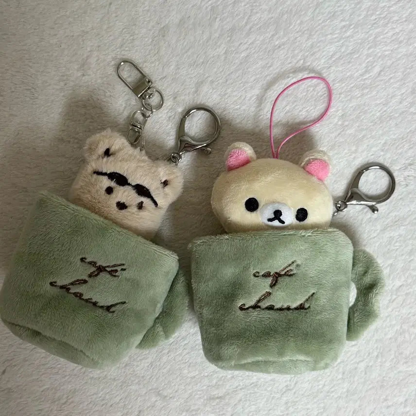 [BUNJANG] Rilakkuma & Gromit Keyring Bundle / 코리락쿠마+머그컵봉제, 그로밋 키링 일괄