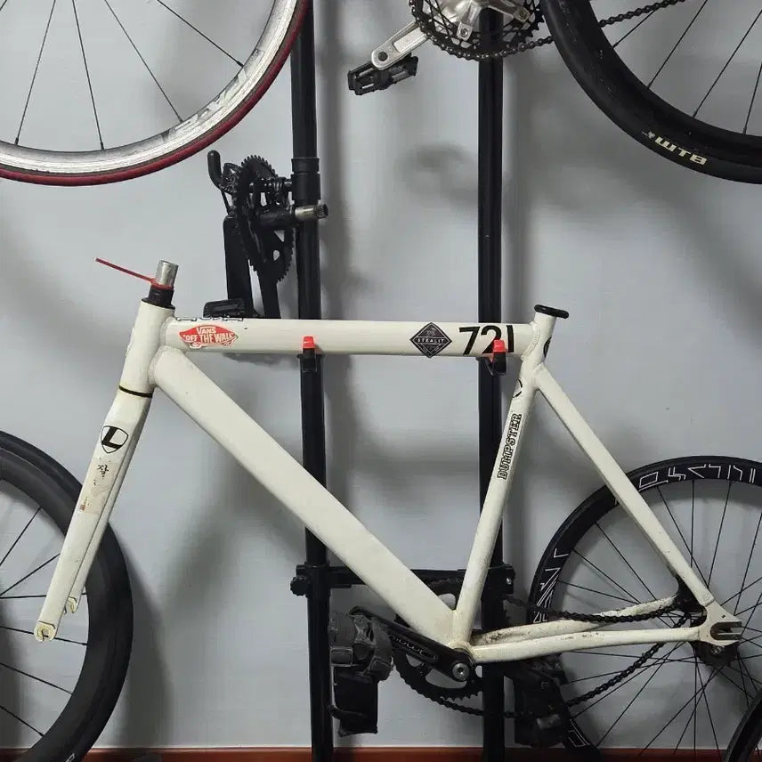 [BUNJANG] Leader 721 Full Carbon Fork Aluminum Frame Road Bike / 리더 721 무하자급 프레임셋