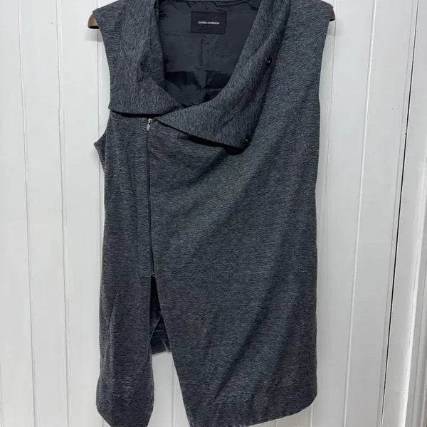 [BUNJANG] Code:z Combined Grey Tailored Vest Women's Size 55 / 코데즈컴바인 그레이 테일러드 베스트 여성55 ㅡ0707