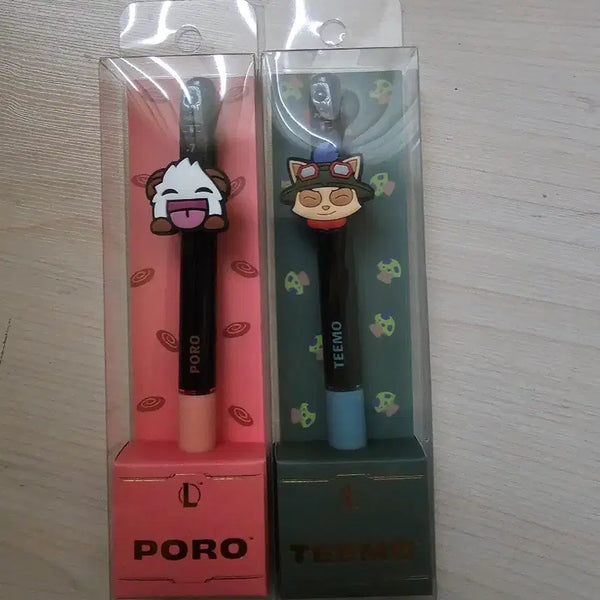 [BUNJANG] Riot Games Teemo Ballpoint Pen Set / 라이엇게임즈  티모포로볼펜세트