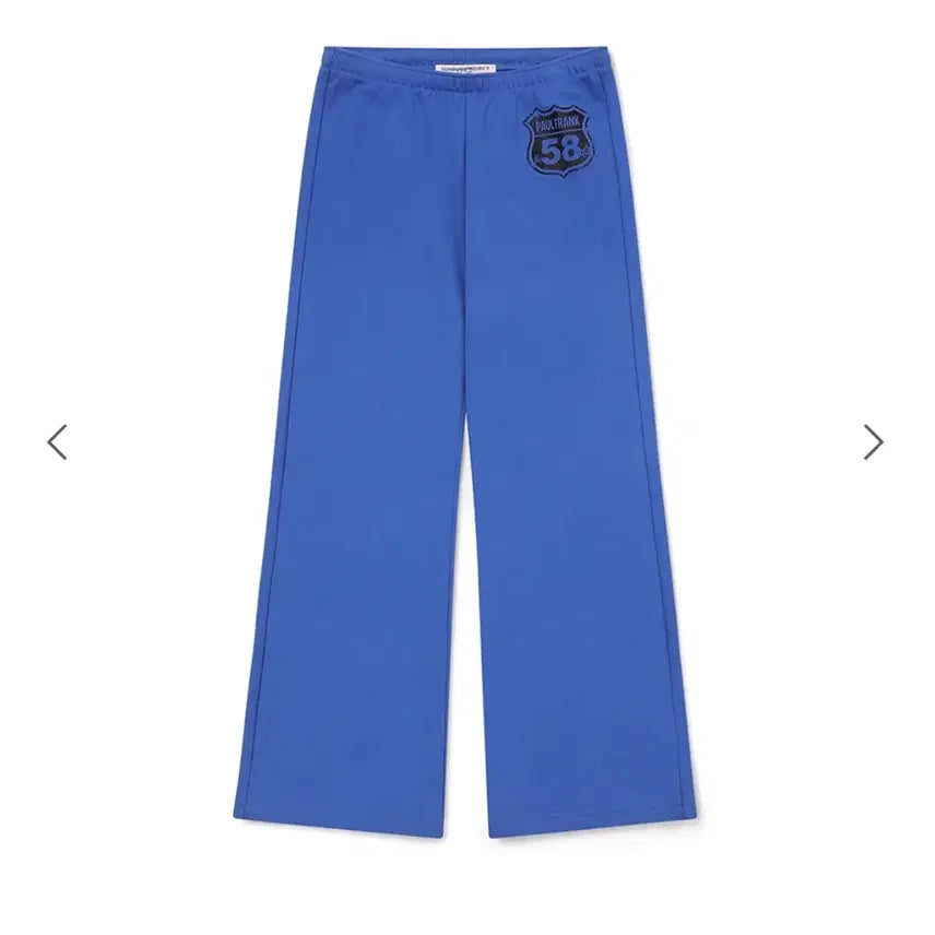 [BUNJANG] Sunburn Project Paul Frank Blue Cotton Banding Pants S New / [당일발송/현물] 썬번프로젝트 폴프랭크 블루 코튼 밴딩 팬츠 S 새상품
