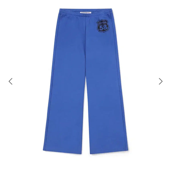 [BUNJANG] Sunburn Project Paul Frank Blue Cotton Banding Pants S New / [당일발송/현물] 썬번프로젝트 폴프랭크 블루 코튼 밴딩 팬츠 S 새상품